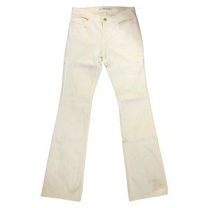 J Brand Jeans Bailey Low-Rise Bootcut Stretch Fit White Size 26 Style #1119C036